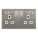 Stainless Steel White Inserts - Scolmore Click