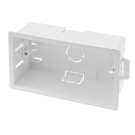 Scolmore Click WA107P 2 Gang 47mm Deep Dry Lining Box