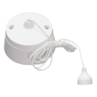 Scolmore Polar PRC009 Ceiling Pull Switch 10A White