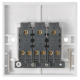 Scolmore Polar PRW013 10AX 3 Gang 2 Way Plate Switch