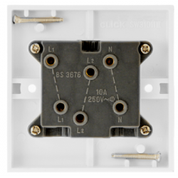 Scolmore Polar PRW020 Switch Fan Isolator 10A White