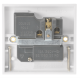 Scolmore Polar PRW035 1 Gang Switched Socket 13Amp White
