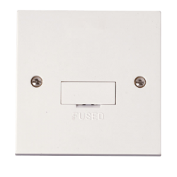 Scolmore Polar PRW050 Connection Unit Fused 13A White