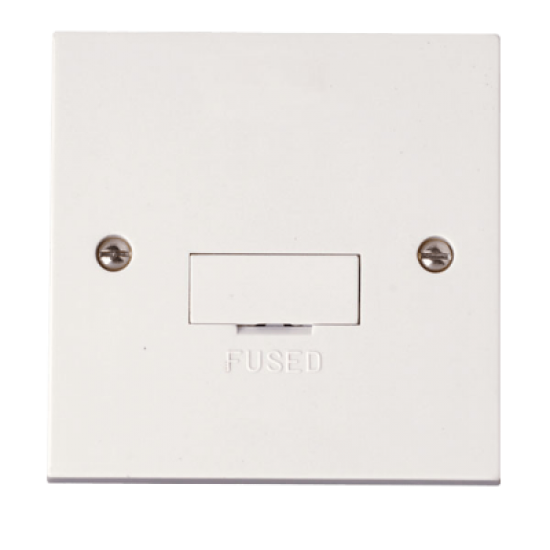 Scolmore Polar PRW050 Connection Unit Fused 13A White