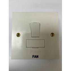 Scolmore Polar PRW051 Connection Unit Switched 13Amp Engraved Fan