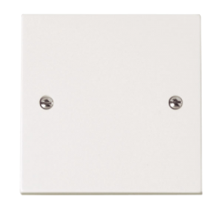 Scolmore Polar PRW060 Blanking Plate 1 Gang White