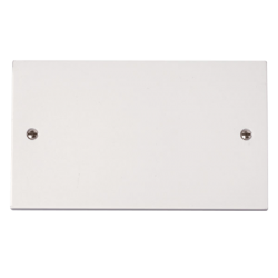 Scolmore Polar PRW061 Blanking Plate 2 Gang White