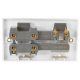 Scolmore Polar PRW205 45Amp Cooker Control Unit &13A Socket+Neon White