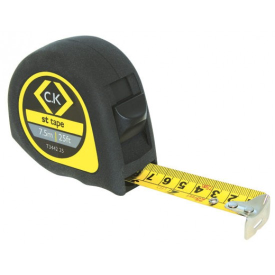 CK Softech 7.5m  Tape Measure T3442 25