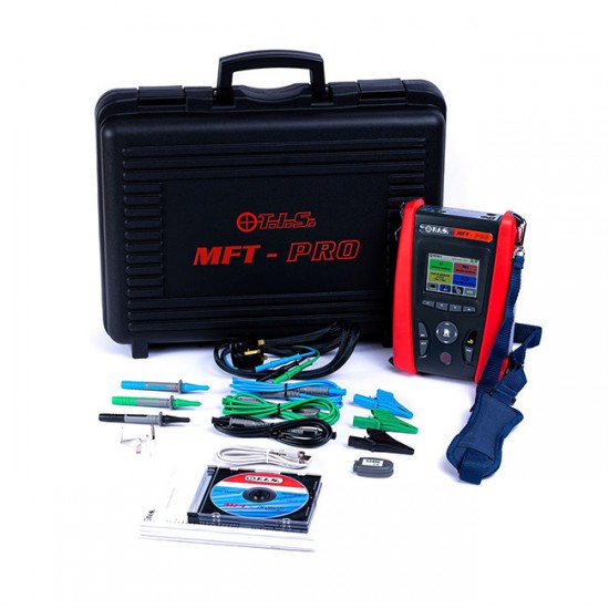 TIS MFTPRO Multifunction Installation Tester with Power Quality Analysis and Wi-Fi