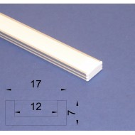 3 Meter Profile With Opal Clip in Lid 17x7