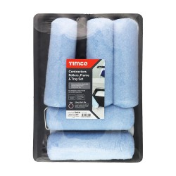 Timco 720129 Contract Roller, Frame & Tray set 9 Inch / 230mm With 5 Roller Sleeves