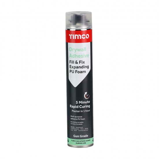 Timco 247864 Drywall Adhesive Exp PU Foam 750ml