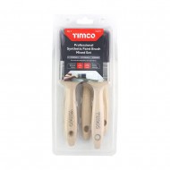 Timco 720277 Professional Synthetic Paint Brush Set Of 5