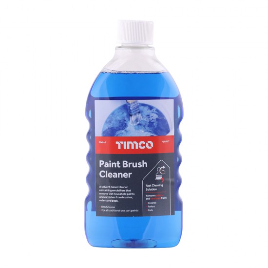 Timco 720357 Paint Brush Cleaner 500ml Bottle