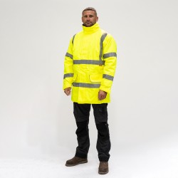 Hi-Vis Parka Jacket Yellow_X Large