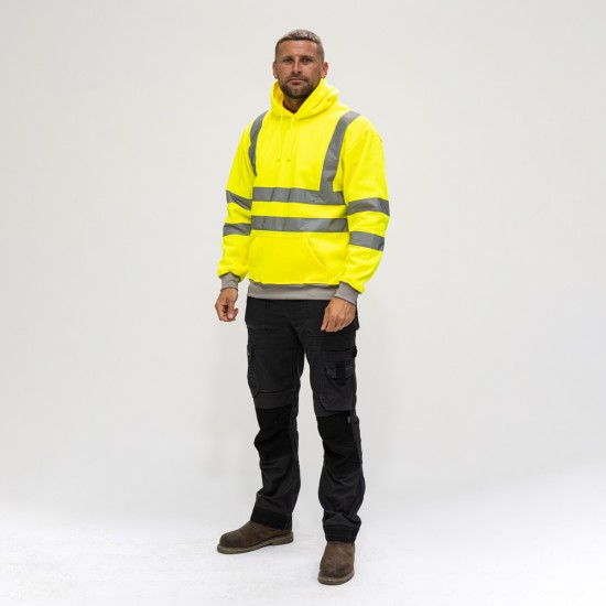 Hi-Vis Sweatshirt Yellow_Medium