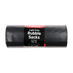 Timco SRS30 Rubble Sacks - Light Duty 535 x 820mm 30PK