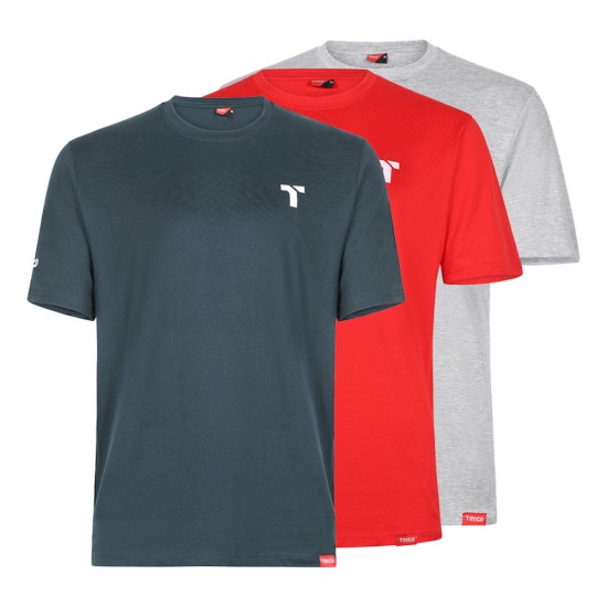 ShortSleeve Trade T-Shirt Pack_Large (Grey/Red/Gre