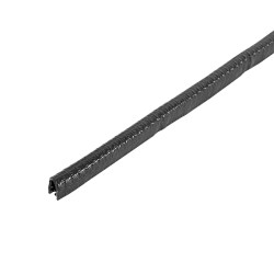 Unicrimp QGT3B 5mm x 8mm x 3 Metre pack Grommet Strip Edge Roll black