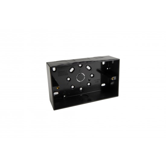 Univolt SFB2/32BK Nylon Pattress 32mm 2G Square Corner Black