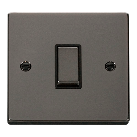 VPBN425BK Deco 1 Gang Intermediate 'Ingot' 10AX Sw