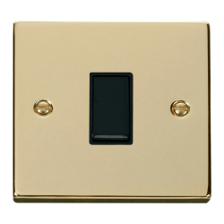 VPBR025BK Deco 1 Gang Intermediate 10AX Switch - B