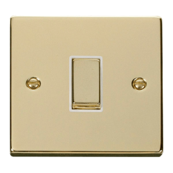 VPBR425WH Deco 1 Gang Intermediate 'Ingot' 10AX Sw