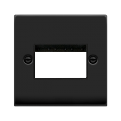 VPMB403BK Deco 1G PLATE TRIPLE SW APERTURE