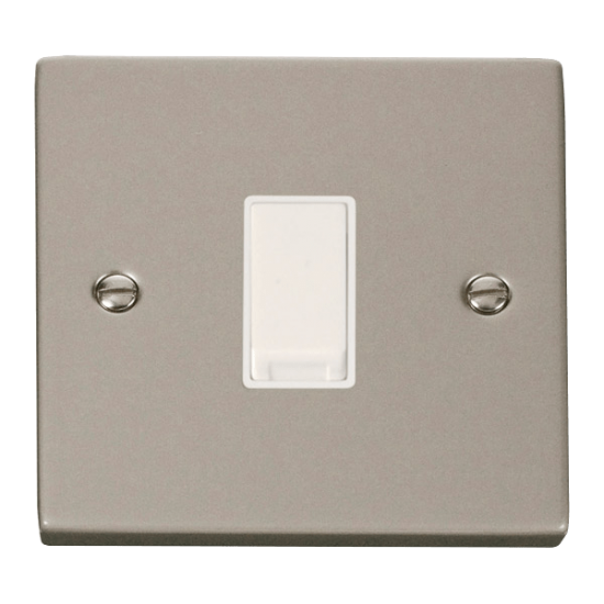 VPPN011WH Deco 1 Gang 2 Way 10AX Switch - White