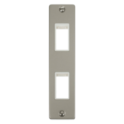 VPPN472WH Deco Double Architrave Plate & Aperture