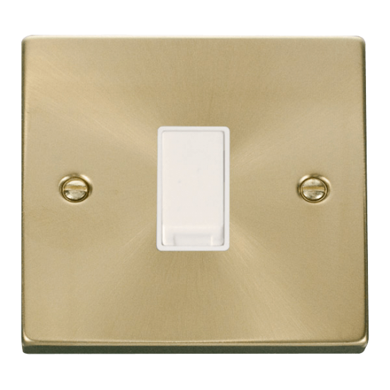 VPSB025WH Deco 1 Gang Intermediate 10AX Switch - W