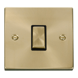 VPSB411BK Deco 1 Gang 2 Way 'Ingot' 10AX Switch -