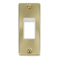 VPSB471WH Deco Single Architrave Plate & Aperture