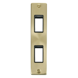 VPSB472BK Deco Double Architrave Plate & Aperture