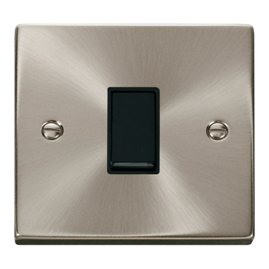 VPSC025BK Deco 1 Gang Intermediate 10AX Switch - B
