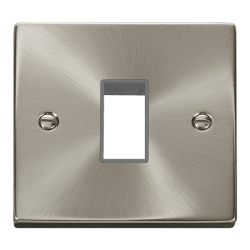 VPSC401GY Deco 1 Gang MiniGrid© Unfurnished Plate