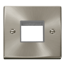 VPSC402GY Deco 1 Gang MiniGrid© Unfurnished Plate