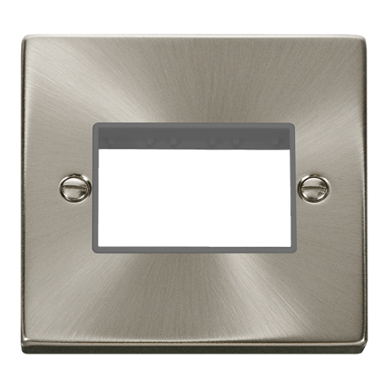 VPSC403GY Deco 1 Gang MiniGrid© Unfurnished Plate