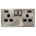 Victorian Satin Chrome - Scolmore Click