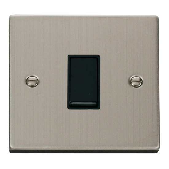 VPSS025BK Deco 1 Gang Intermediate 10AX Switch - B