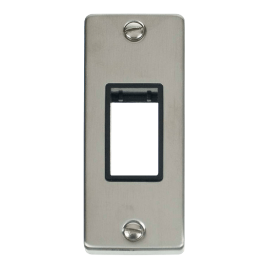 VPSS471BK Deco Single Architrave Plate & Aperture