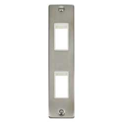 VPSS472WH Deco Double Architrave Plate & Aperture