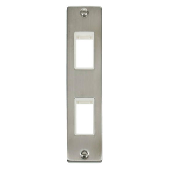 VPSS472WH Deco Double Architrave Plate & Aperture