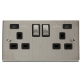 Victorian Stainless Steel - Scolmore Click