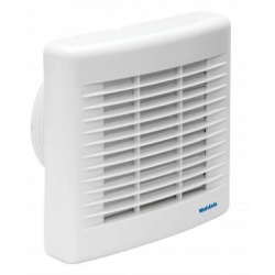 Vent-Axia A 436521 BAS100T 4Inch 100mm Un-shuttered Extractor Axial Fan
