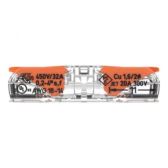 Wago 221-2411 Inline Compact Connector