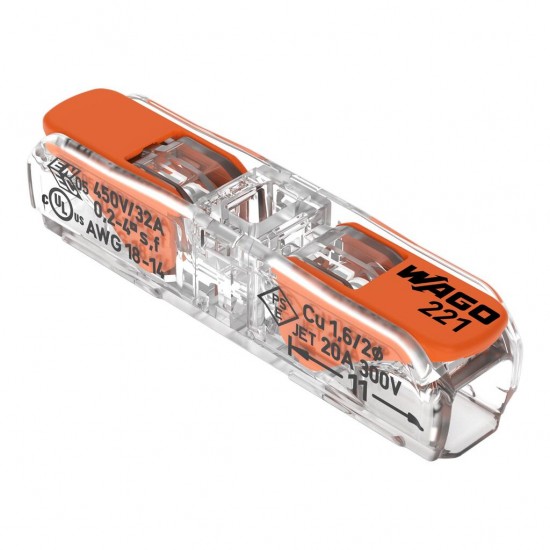 Wago 221-2411 Inline Compact Connector