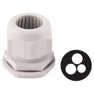 White Nylon 40mm Meter Tail Glands with Plug
