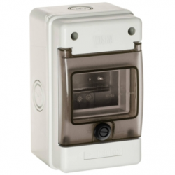 Wiska 1304R/W Indubox 4 Mod IP65 Polycarbonate